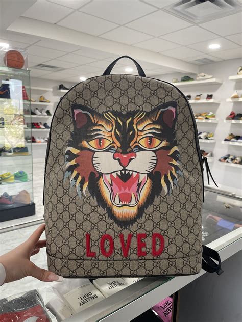 gucci tiger suit|gucci backpack with tiger.